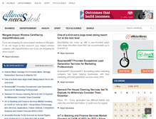 Tablet Screenshot of illinoisnewsdesk.com